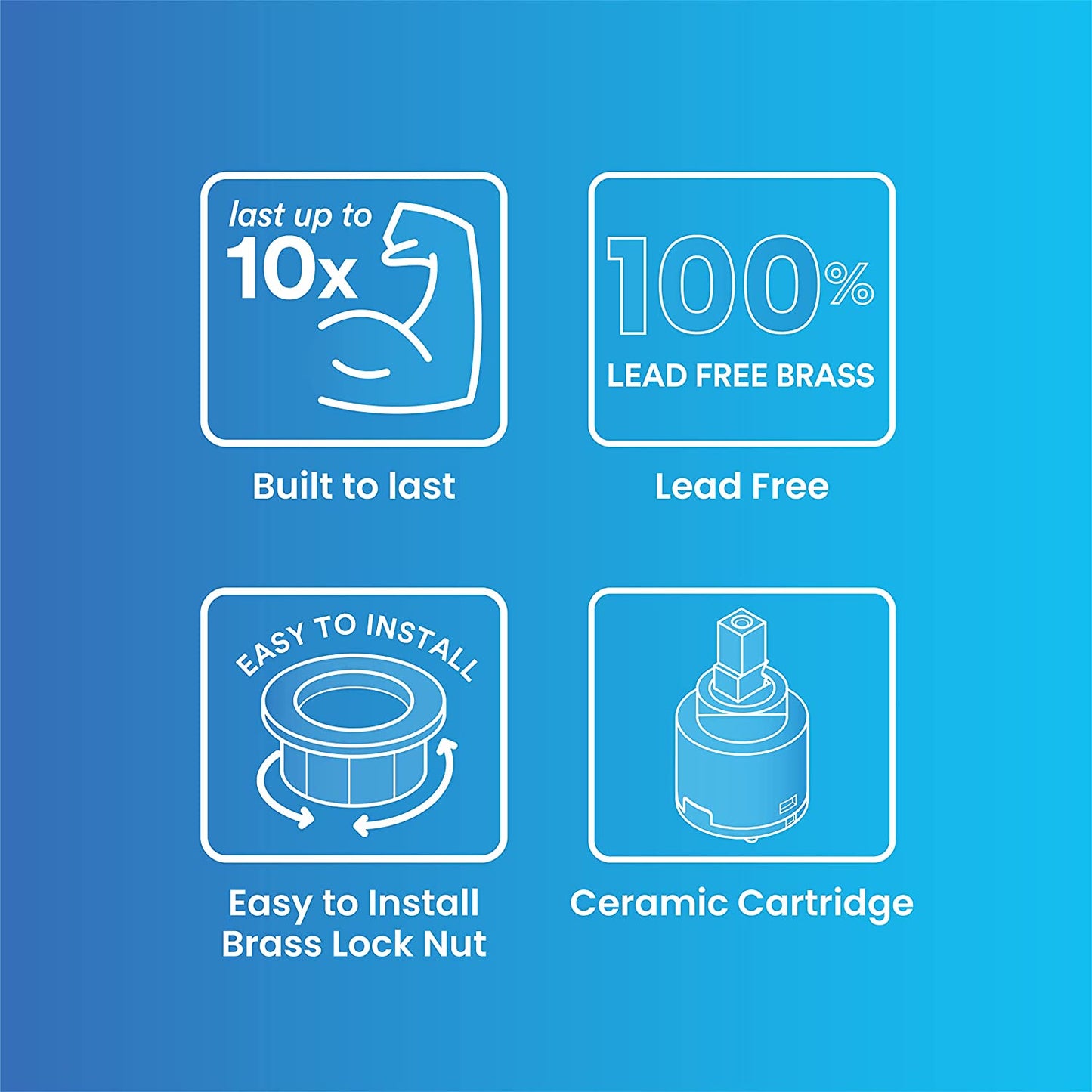 Pulldown Kitchen Faucet - BRÜDERMAIM Dahsnü  - Chrome - Lead Free Brass - cUPC Certified - Ceramic Cartridge.