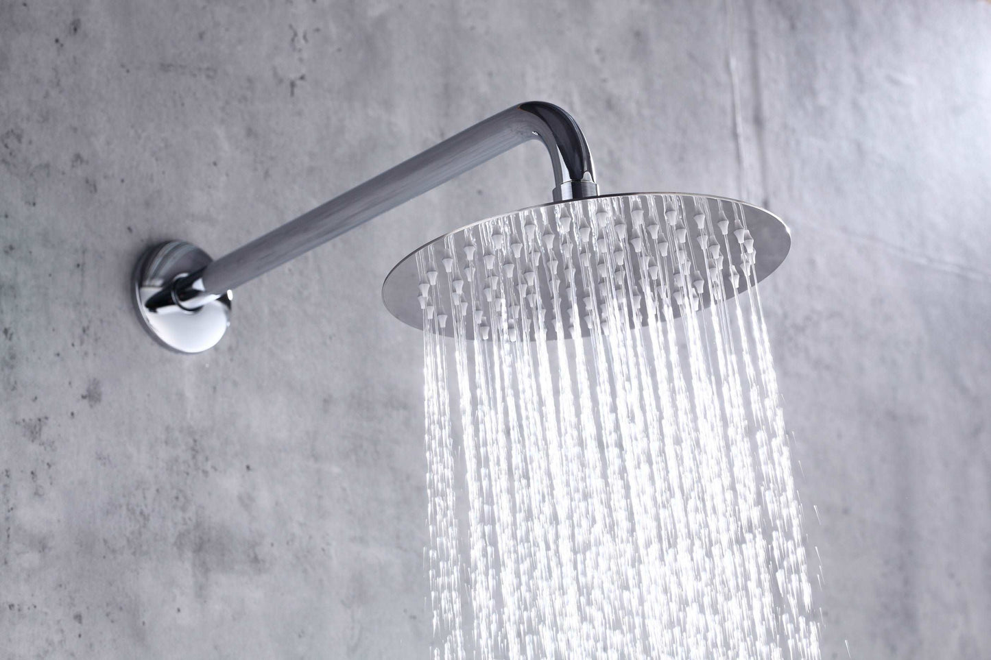 Single Handle Pressure Balance Shower System - BRÜDERMAIM Spülung- Chrome - Lead Free Brass - cUPC Certified - Ceramic Cartridge.