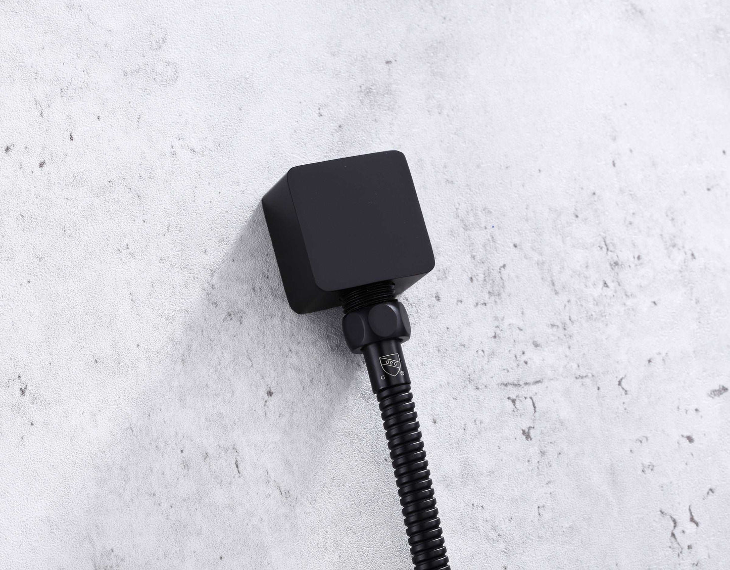 Single Handle Pressure Balance Shower System - BRÜDERMAIM Rëgen- Matte Black - Lead Free Brass - cUPC Certified - Ceramic Cartridge.