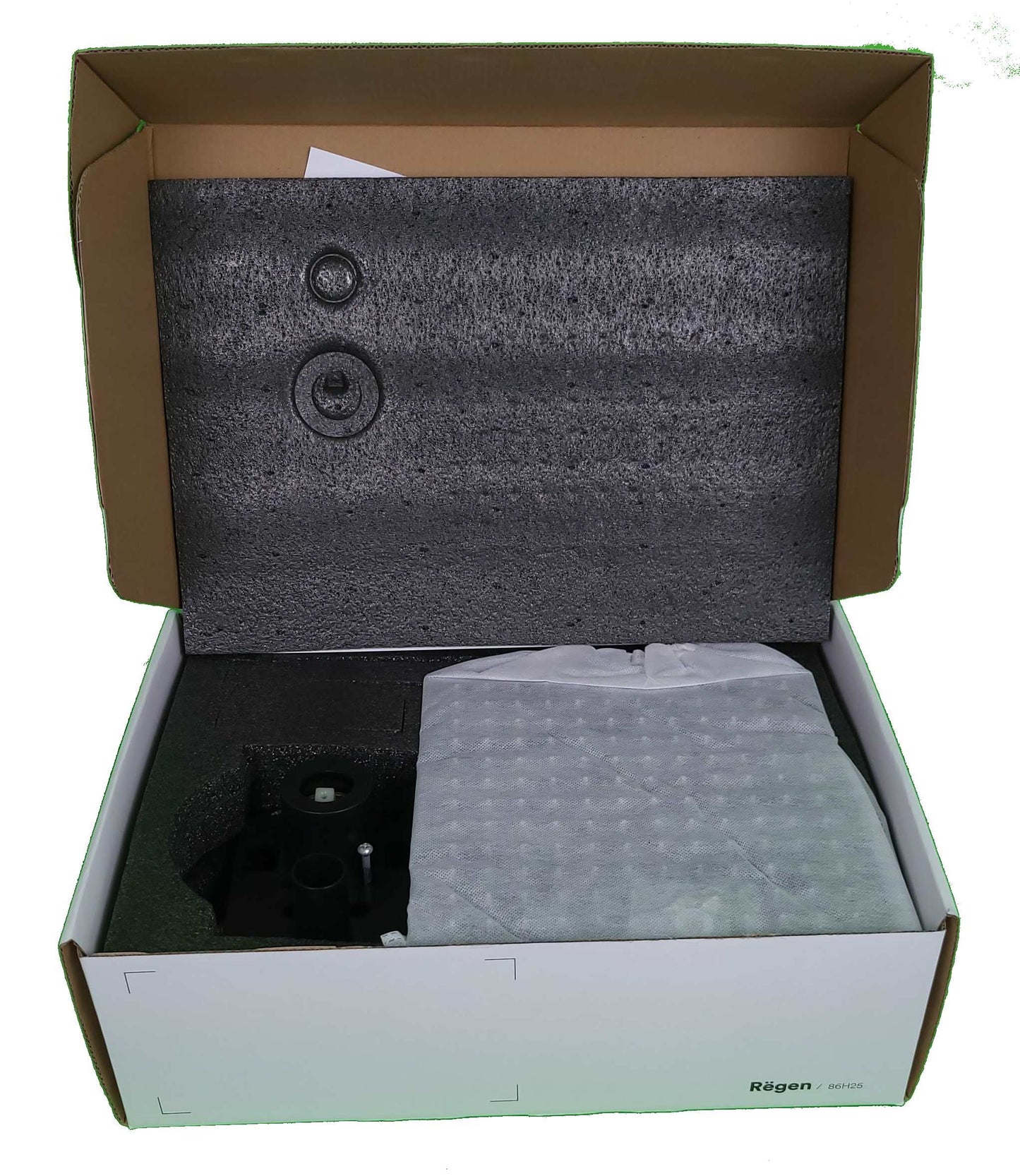 Single Handle Pressure Balance Shower System - BRÜDERMAIM Rëgen- Matte Black - Lead Free Brass - cUPC Certified - Ceramic Cartridge.