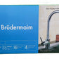 Pulldown Kitchen Faucet - BRÜDERMAIM Dahsnü  - Chrome - Lead Free Brass - cUPC Certified - Ceramic Cartridge.